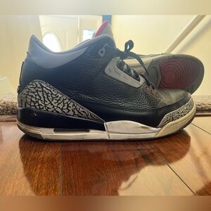Jordan 3 black cement